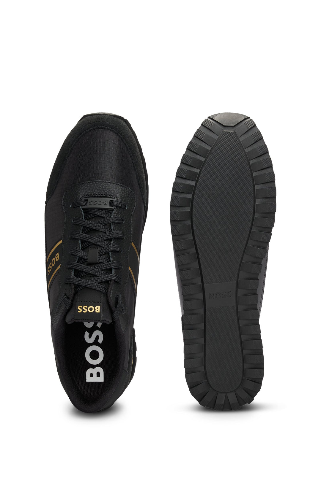 BOSS Sneakers  in Polyester - PARKOUR-L_RUNN_RSMX 10252156 01-50529533- Concorde Fashion#color_black-007