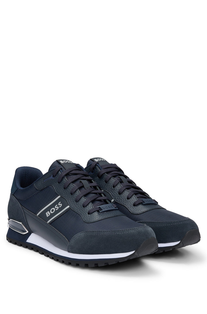 BOSS Sneakers  in Polyester - PARKOUR-L_RUNN_RSMX 10252156 01-50529533- Concorde Fashion#color_navy-402