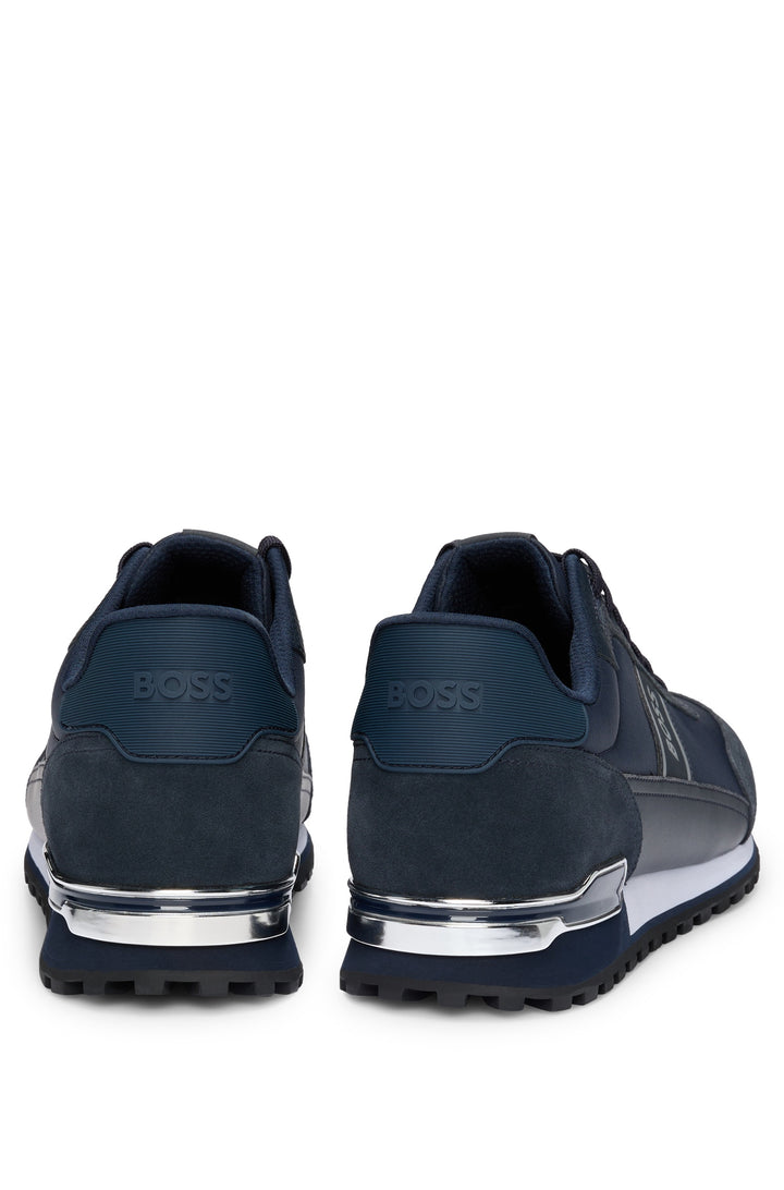 BOSS Sneakers  in Polyester - PARKOUR-L_RUNN_RSMX 10252156 01-50529533- Concorde Fashion#color_navy-402