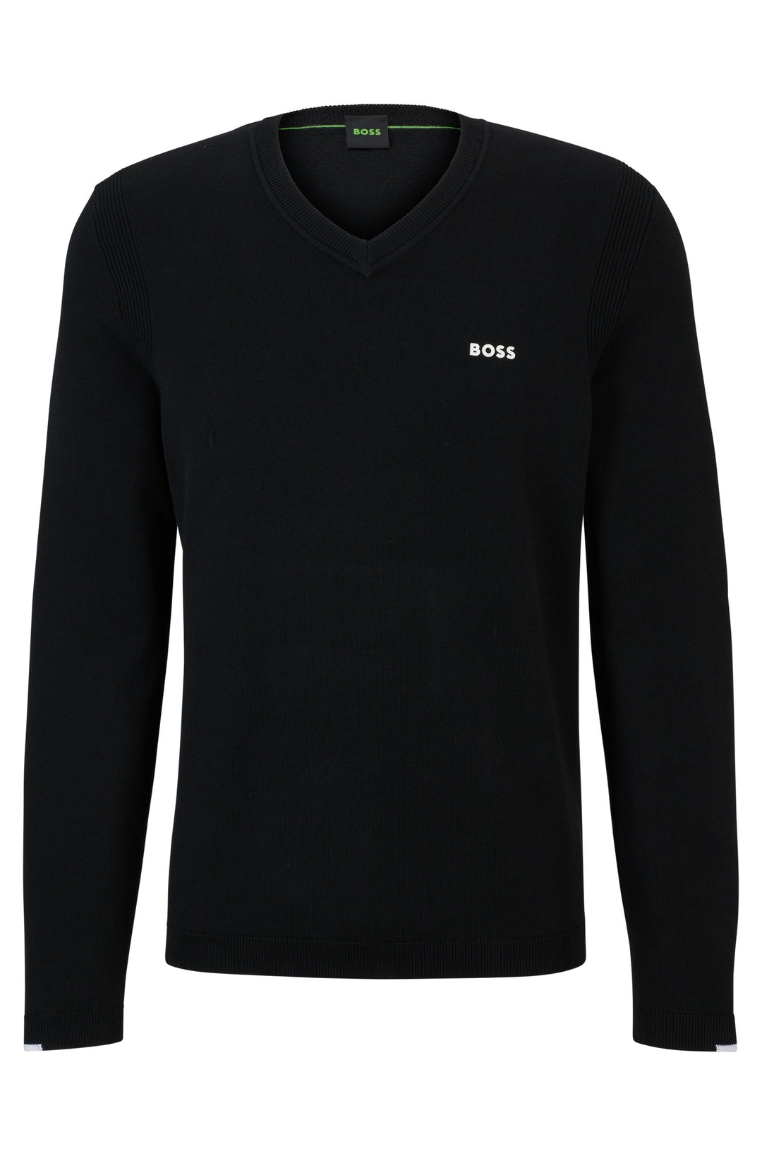 BOSS Sweaters Regular Fit in Cotton Mix - EVER-X_VN 10252216 01-50498538- Concorde Fashion#color_black-001