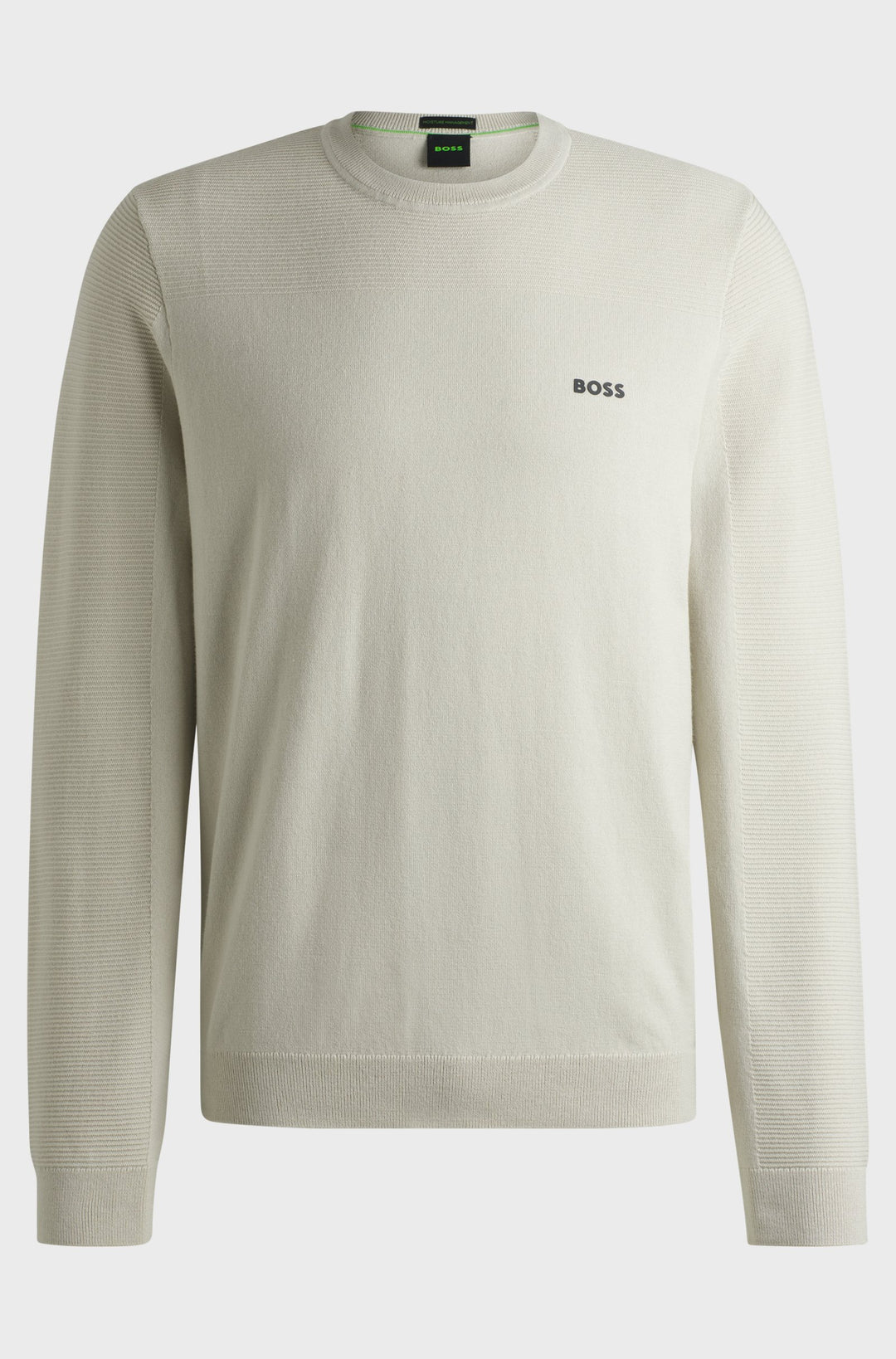 BOSS Sweaters Regular Fit in Polyester Mix - MOMENTUM-X_CN 10252232 01-50498559- Concorde Fashion#color_beige-271
