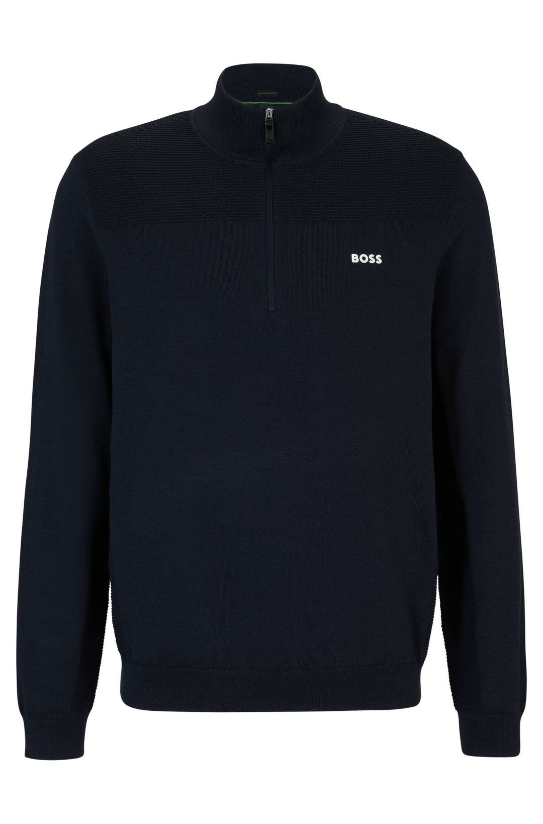 BOSS Regular Fit Sweaters in Wool Mix - MOMENTUM-X_QZ 10252233 01-50498560- Concorde Fashion#color_navy-402