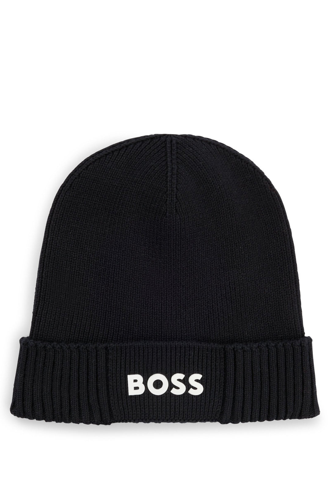 BOSS Hats  in Cotton Mix - ASIC_BEANIE-X 10252483 01-50499423- Concorde Fashion#color_black-001