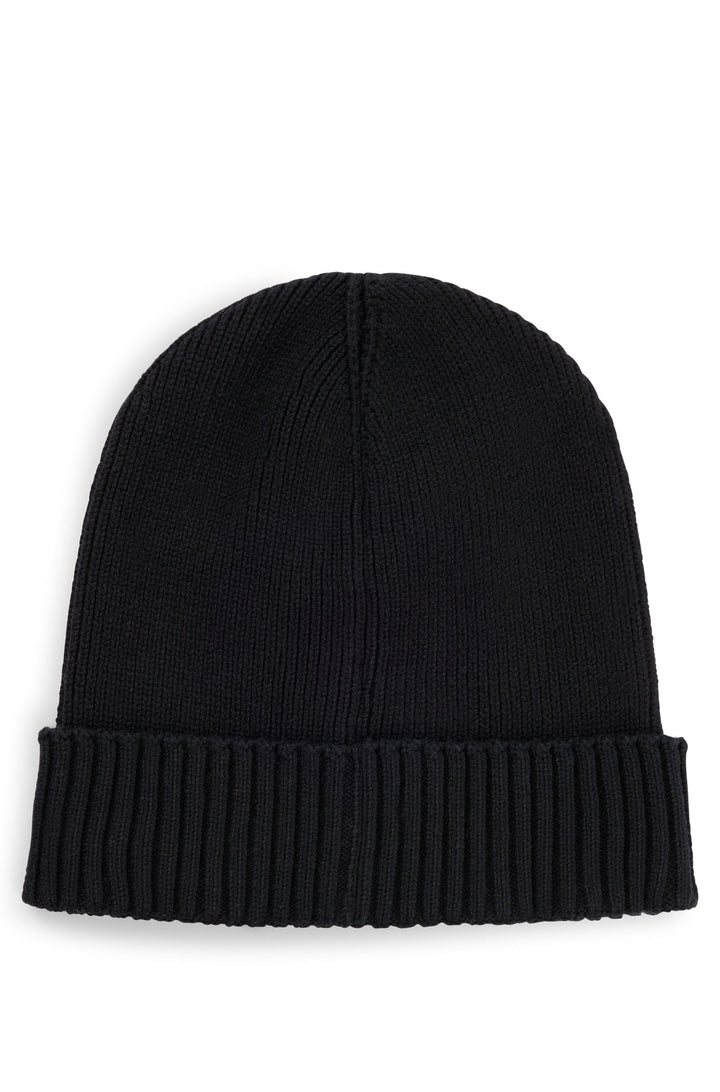 BOSS Hats  in Cotton Mix - ASIC_BEANIE-X 10252483 01-50499423- Concorde Fashion#color_black-001