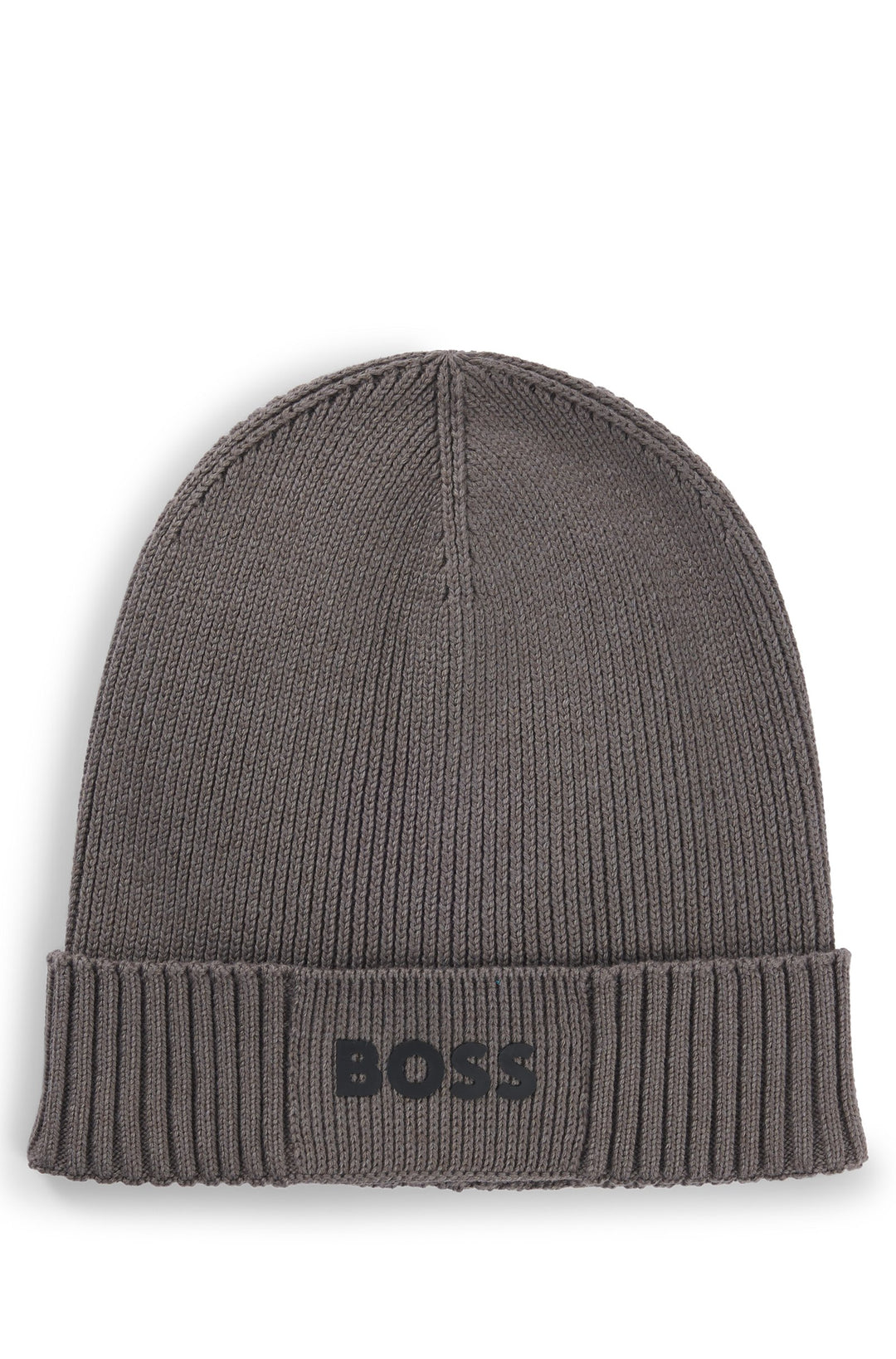 BOSS Hats  in Cotton Mix - ASIC_BEANIE-X 10252483 01-50499423- Concorde Fashion#color_grey-056