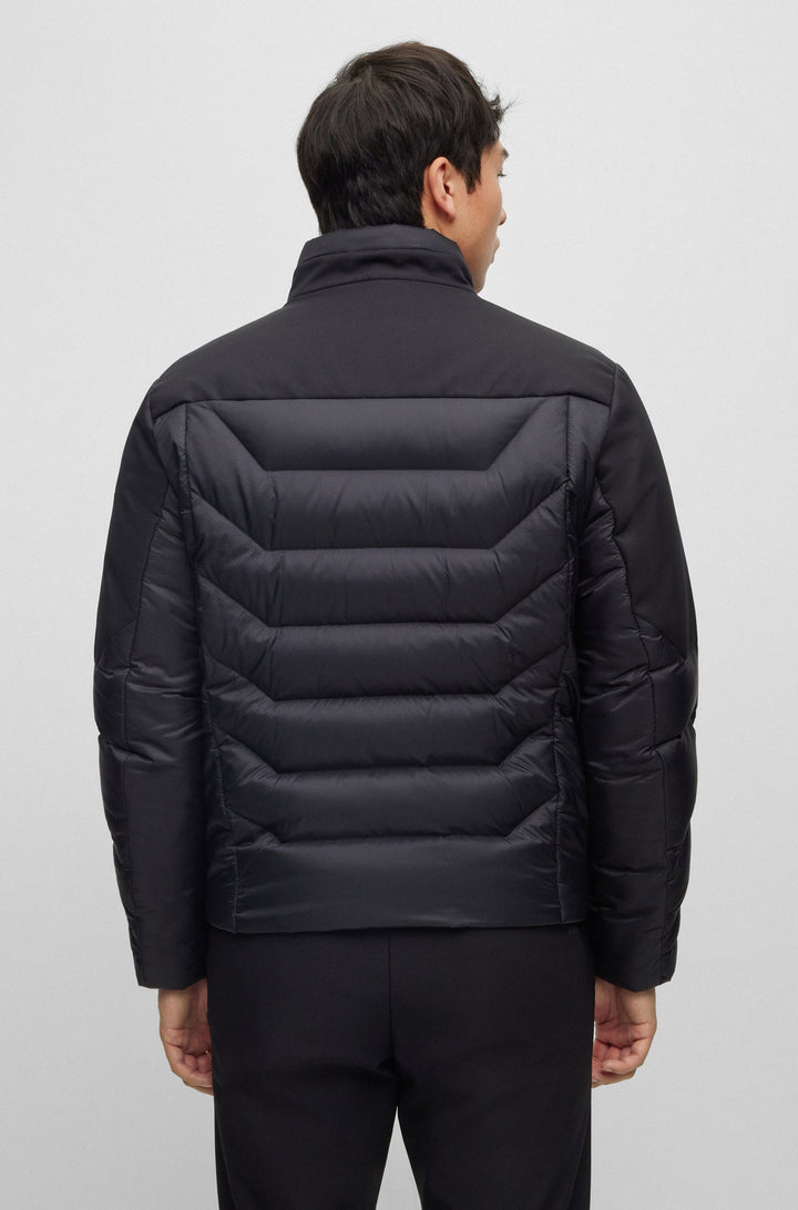 BOSS Regular Fit Casual Jackets in Nylon - J_LISK 10252642 01-50498918- Concorde Fashion#color_black-001
