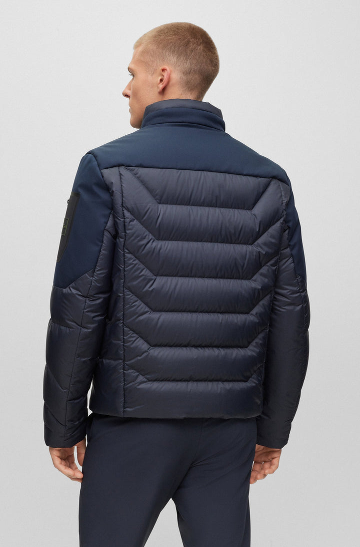 BOSS Regular Fit Casual Jackets in Nylon - J_LISK 10252642 01-50498918- Concorde Fashion#color_navy-402