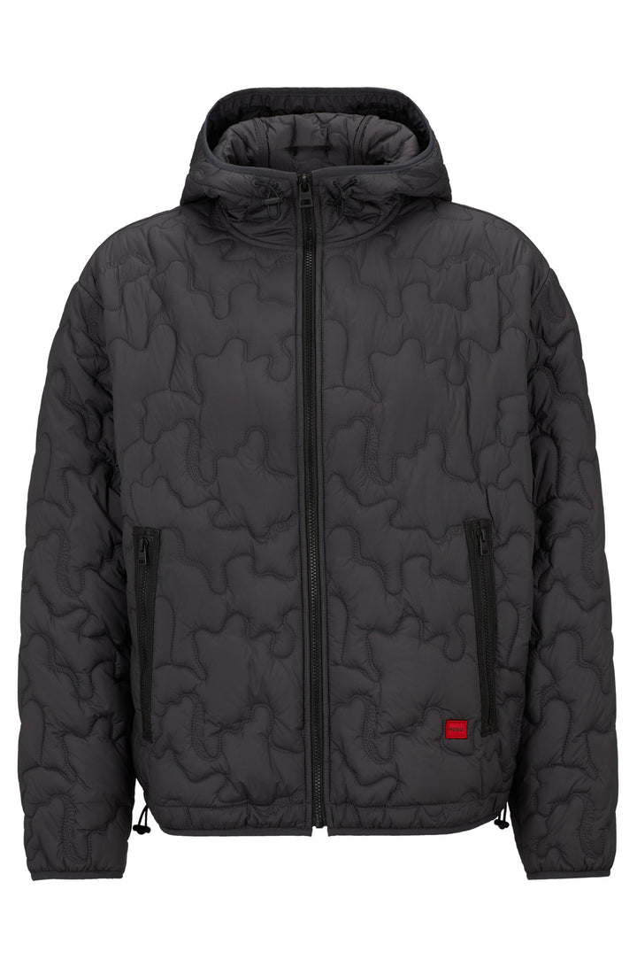 HUGO Regular Fit Casual Jackets in Polyester - BONO2341 10252645 01-50496405- Concorde Fashion#color_grey-023