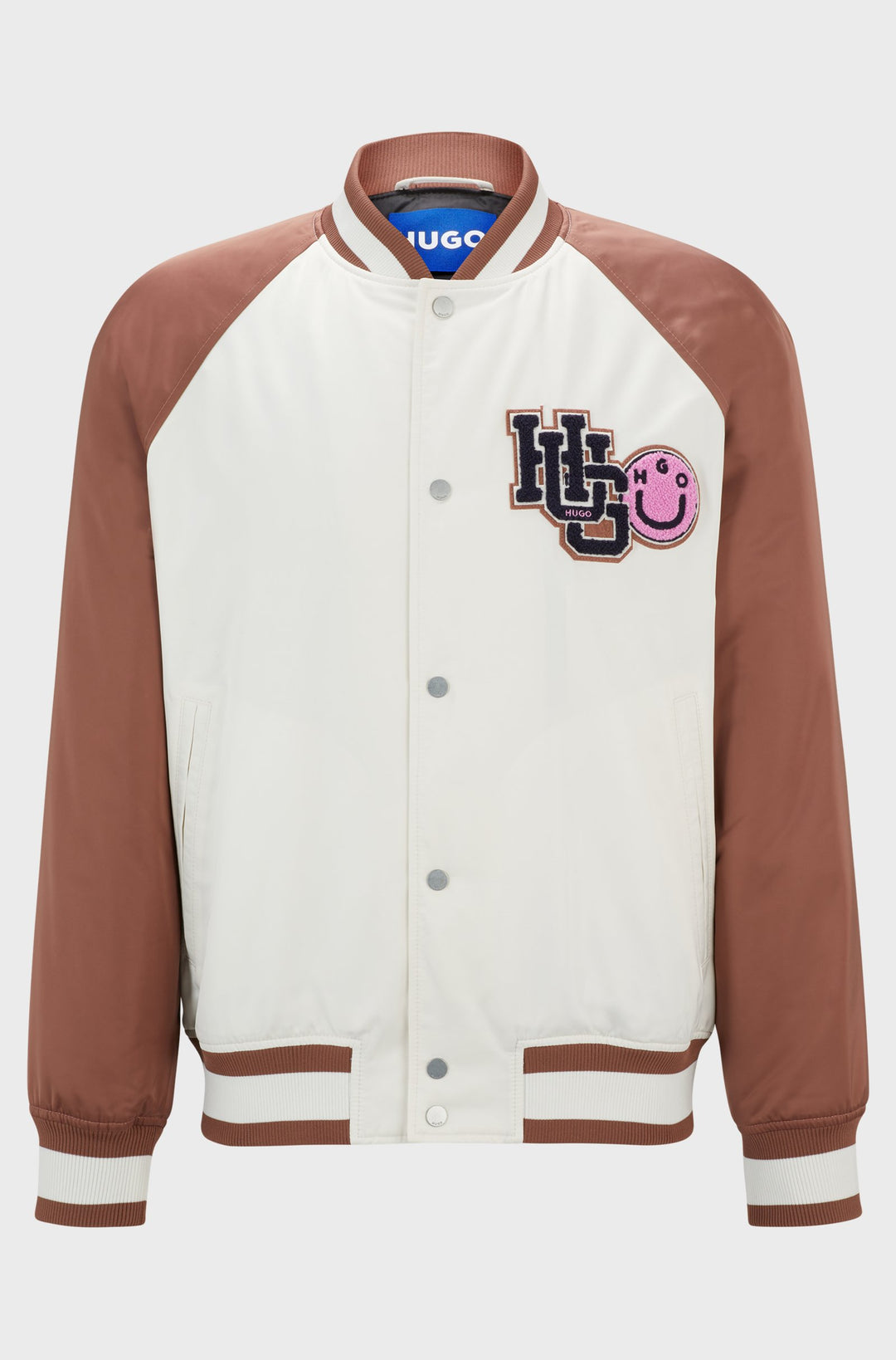 HUGO Casual Jackets Regular Fit in Polyester - BUCKLEY2431 10253066 01-50517762- Concorde Fashion#color_white-121