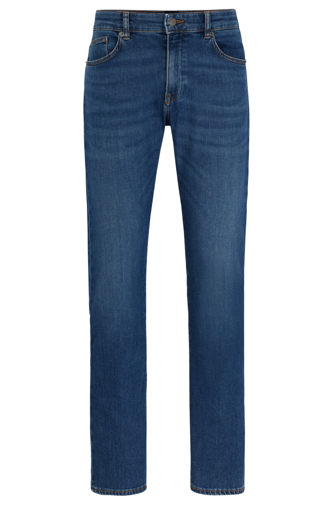 BOSS Slim Fit Jeans in Cotton Mix - DELAWARE3-1 10253220 01-50513622- Concorde Fashion#color_blue-437