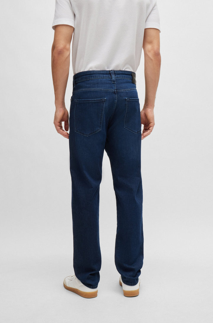 BOSS Regular Fit Jeans in Cotton Mix - RE.MAINE 10253220 01-50513642- Concorde Fashion#color_blue-429