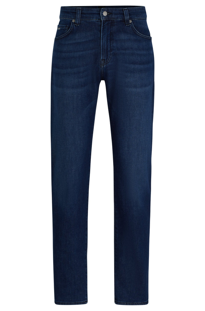 BOSS Regular Fit Jeans in Cotton Mix - RE.MAINE 10253220 01-50513642- Concorde Fashion#color_blue-429