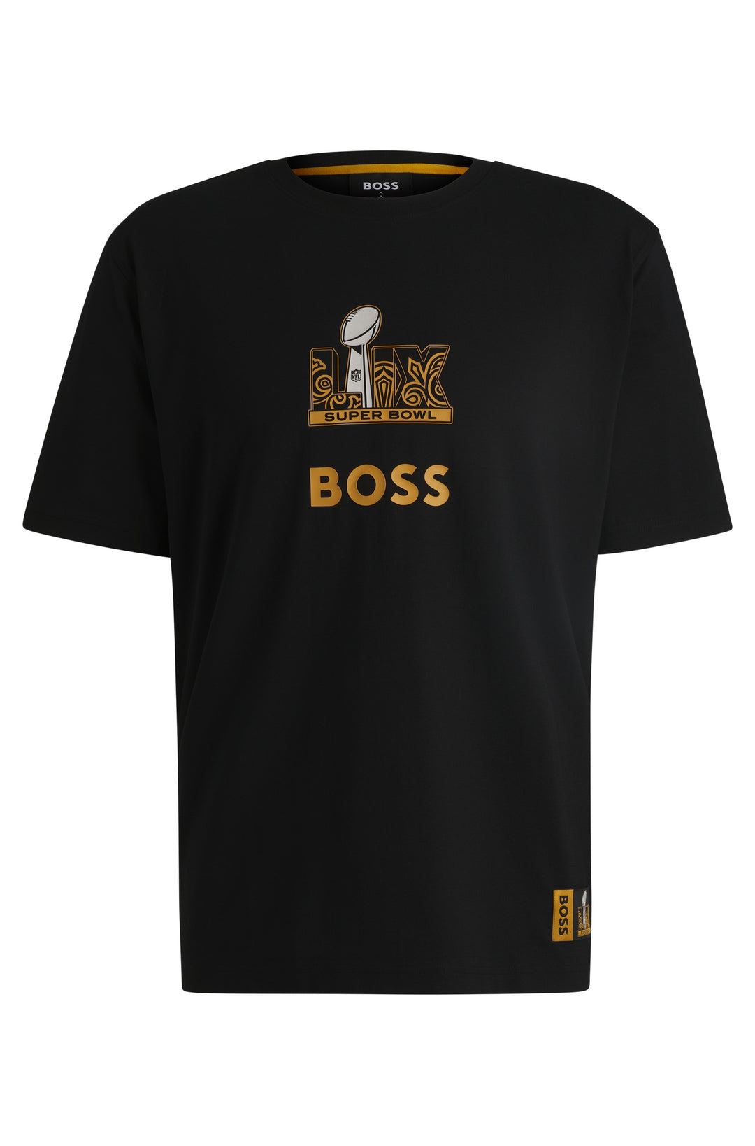 BOSS T-Shirts Regular Fit in Cotton Mix - TUNSIL_NFL 10253358 01-50535096- Concorde Fashion#color_black-001