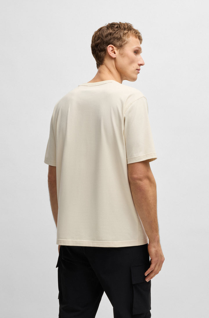 BOSS T-Shirts Regular Fit in Cotton Mix - TUNSIL_NFL 10253358 01-50535096- Concorde Fashion#color_white-160