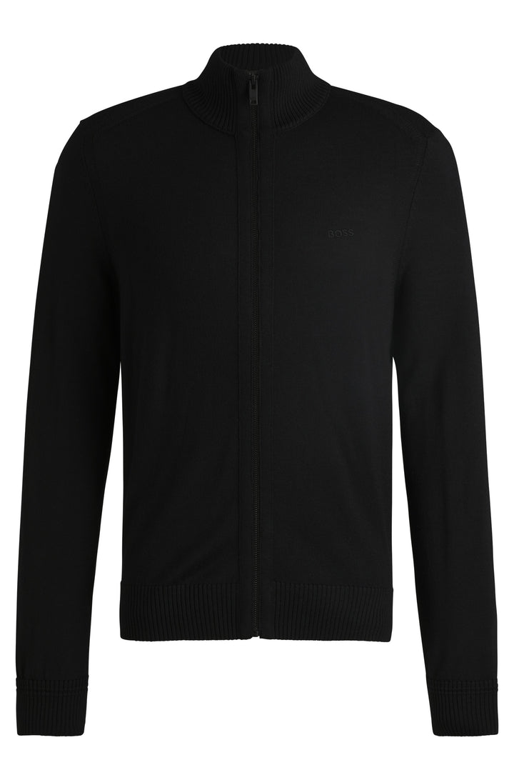 BOSS Casual Jackets Regular Fit in Wool Mix - AVAC_FZ 10253457 01-50501750- Concorde Fashion#color_black-001