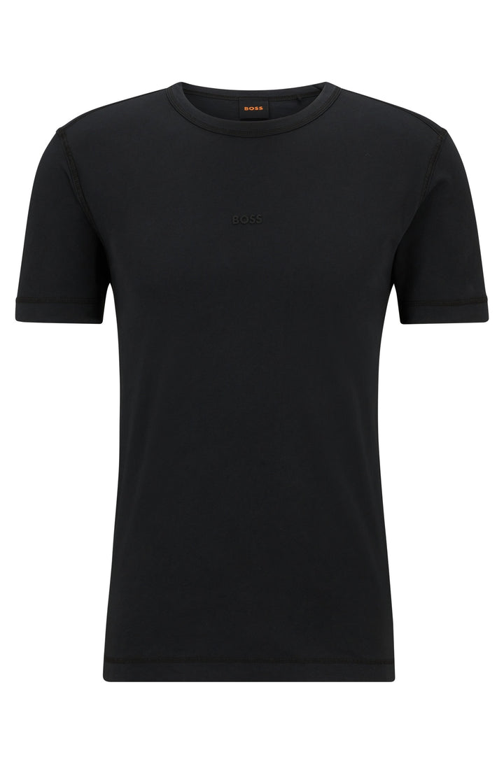BOSS T-Shirts Regular Fit in Cotton - TOKKS 10253670 01-50502173- Concorde Fashion#color_black-001