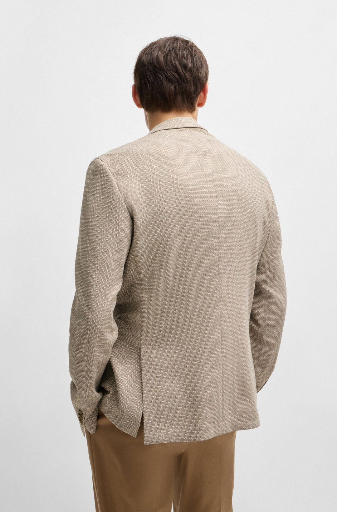 BOSS Blazers Slim Fit in Wool Mix - C-HANRY-233 10253919 01-50528012- Concorde Fashion#color_white-131
