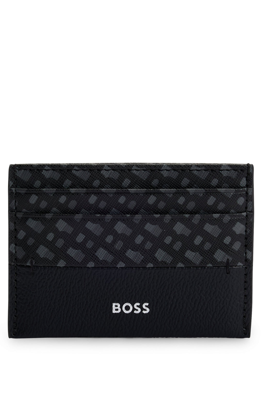 BOSS Wallets  in Leather - ZAIR N_CARDHOLDER 10254350 01-50529531- Concorde Fashion#color_black-001