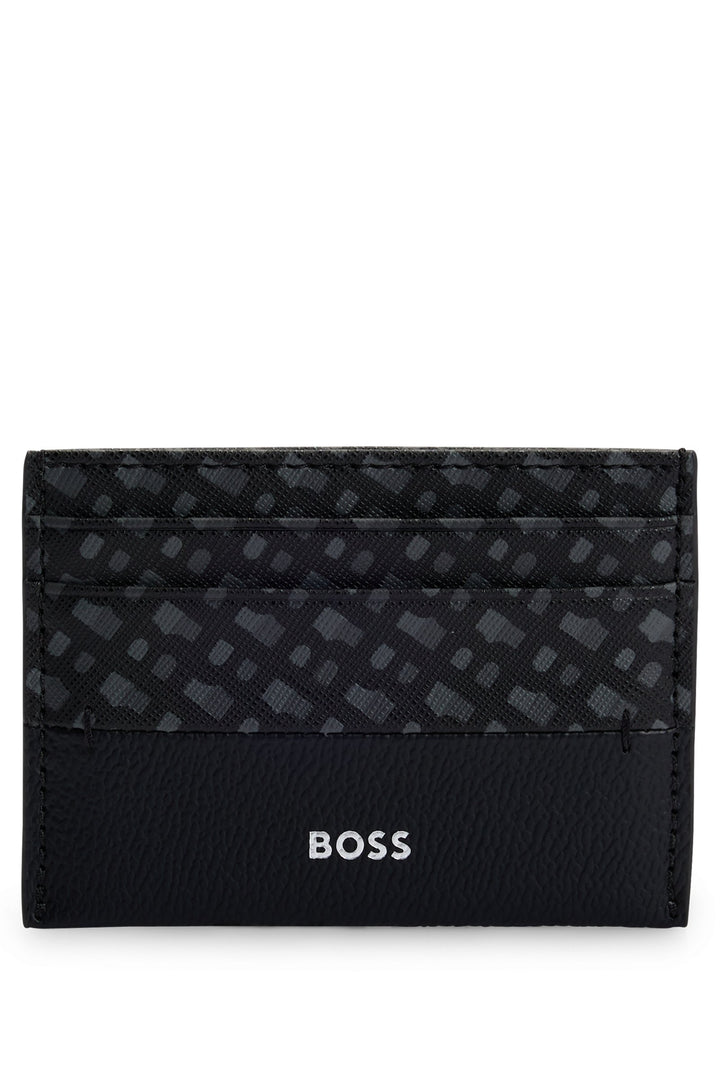BOSS Wallets  in Leather - ZAIR N_CARDHOLDER 10254350 01-50529531- Concorde Fashion#color_black-001