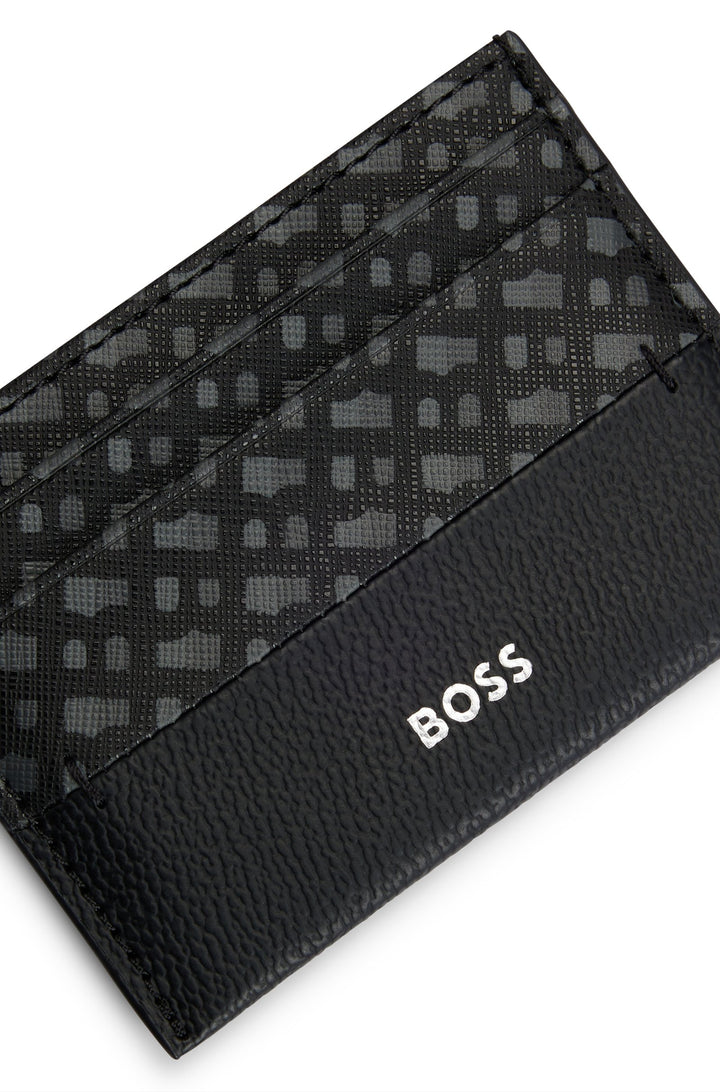 BOSS Wallets  in Leather - ZAIR N_CARDHOLDER 10254350 01-50529531- Concorde Fashion#color_black-001