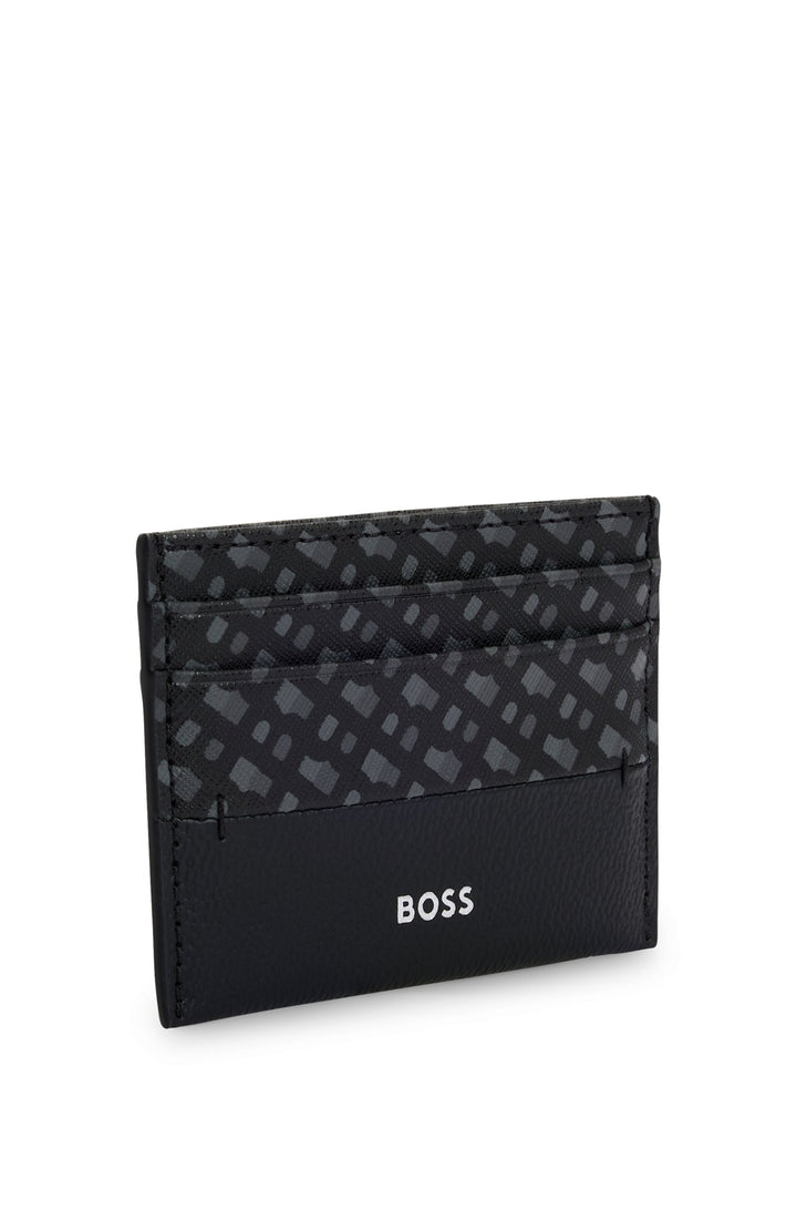BOSS Wallets  in Leather - ZAIR N_CARDHOLDER 10254350 01-50529531- Concorde Fashion#color_black-001