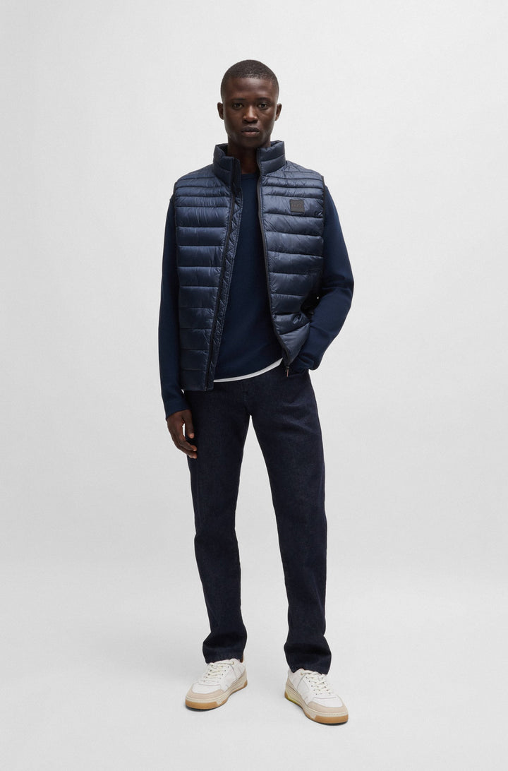 BOSS Casual Jackets Slim Fit in Nylon - ODENO1 10254426 01-50505255- Concorde Fashion#color_navy-404