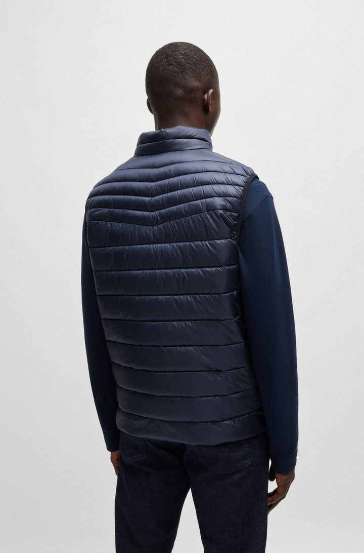 BOSS Casual Jackets Slim Fit in Nylon - ODENO1 10254426 01-50505255- Concorde Fashion#color_navy-404