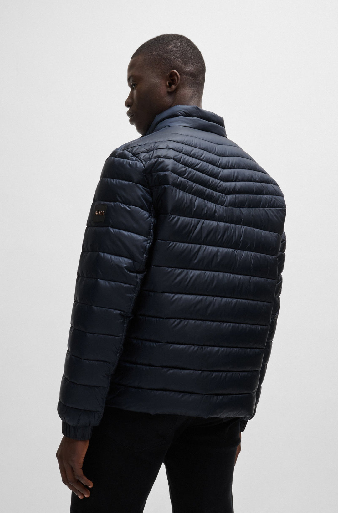 BOSS Casual Jackets Slim Fit in Nylon - ODEN1 10254426 01-50505262- Concorde Fashion#color_navy-404