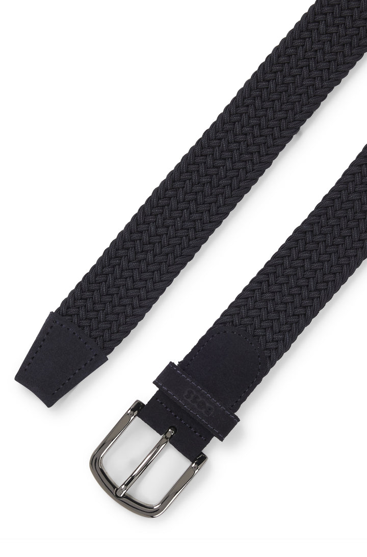 BOSS Belts  in Polyester Mix - SASH-WNE-SD_SZ35 10254621 01-50537169- Concorde Fashion#color_navy-401