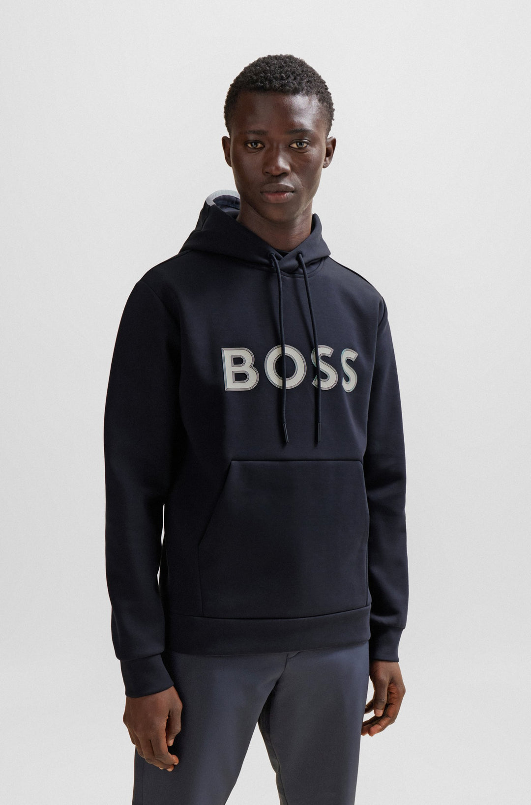 BOSS Hoodies Regular Fit - SOODY 1 50504750- Concorde Fashion#color_navy-402
