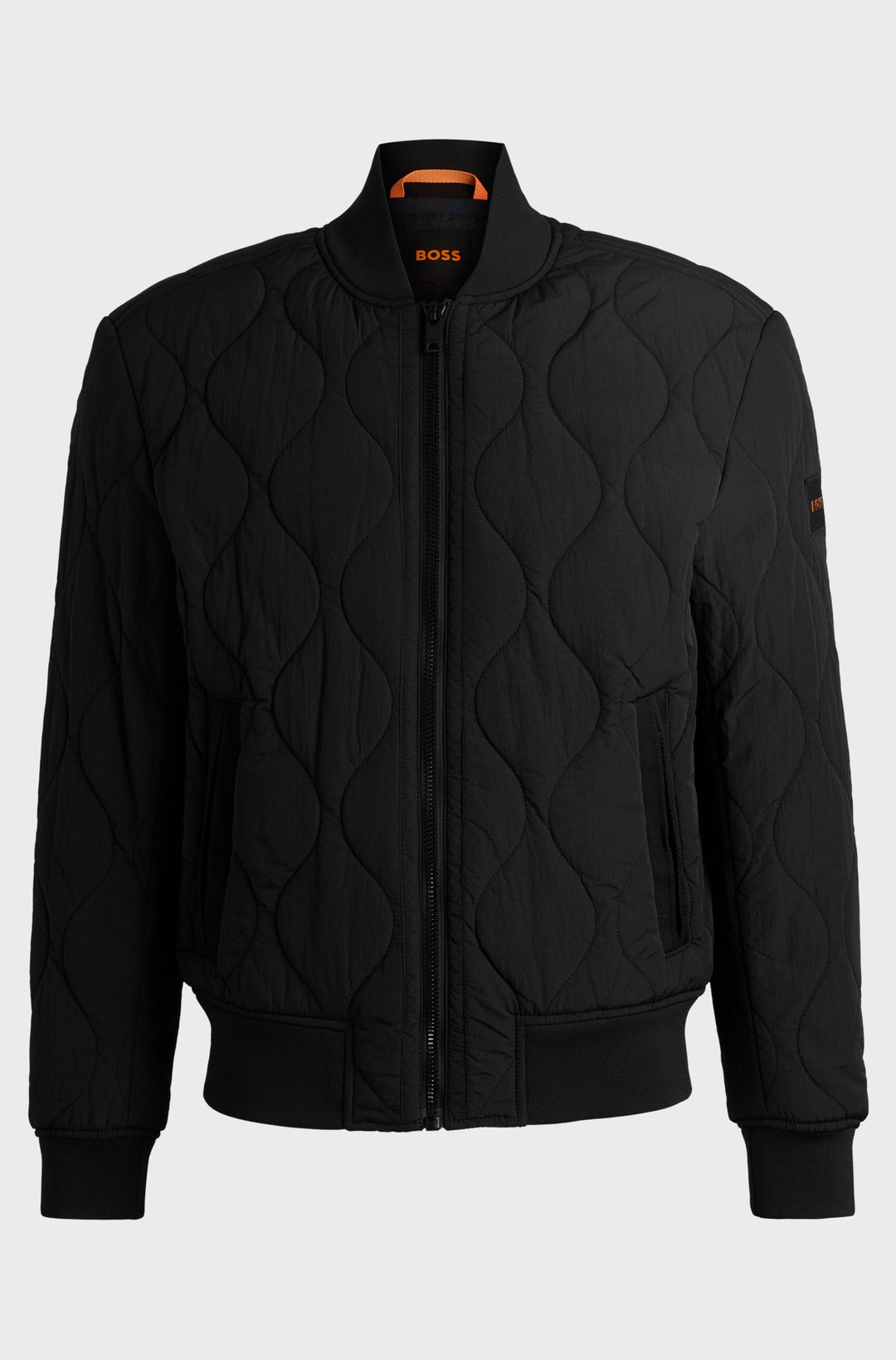 BOSS Casual Jackets Regular Fit in Nylon - OSTRONG 10254731 01-50522218- Concorde Fashion#color_black-001