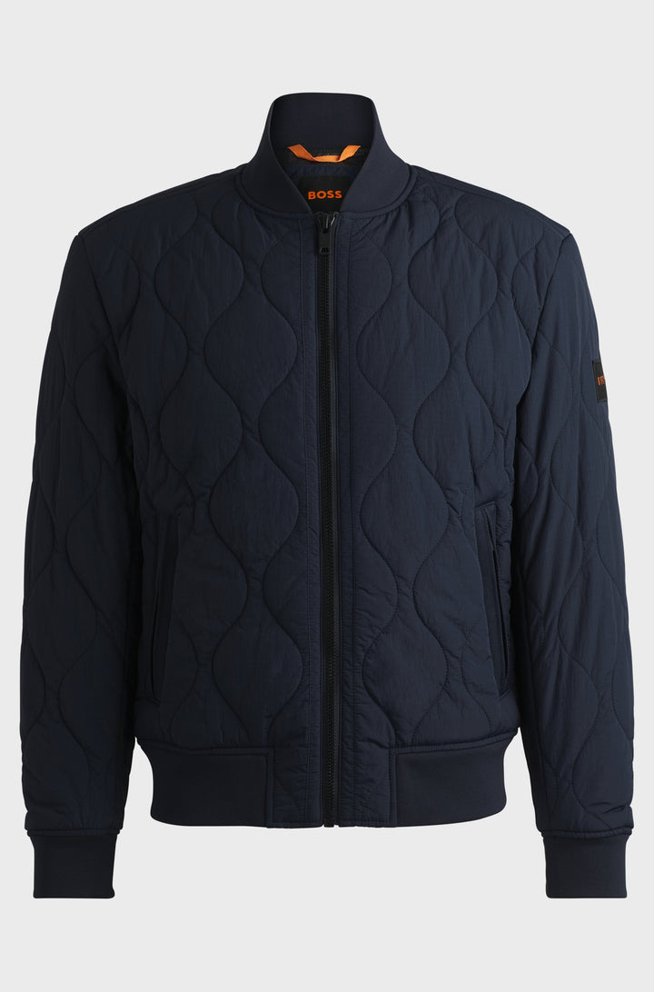 BOSS Casual Jackets Regular Fit in Nylon - OSTRONG 10254731 01-50522218- Concorde Fashion#color_navy-404