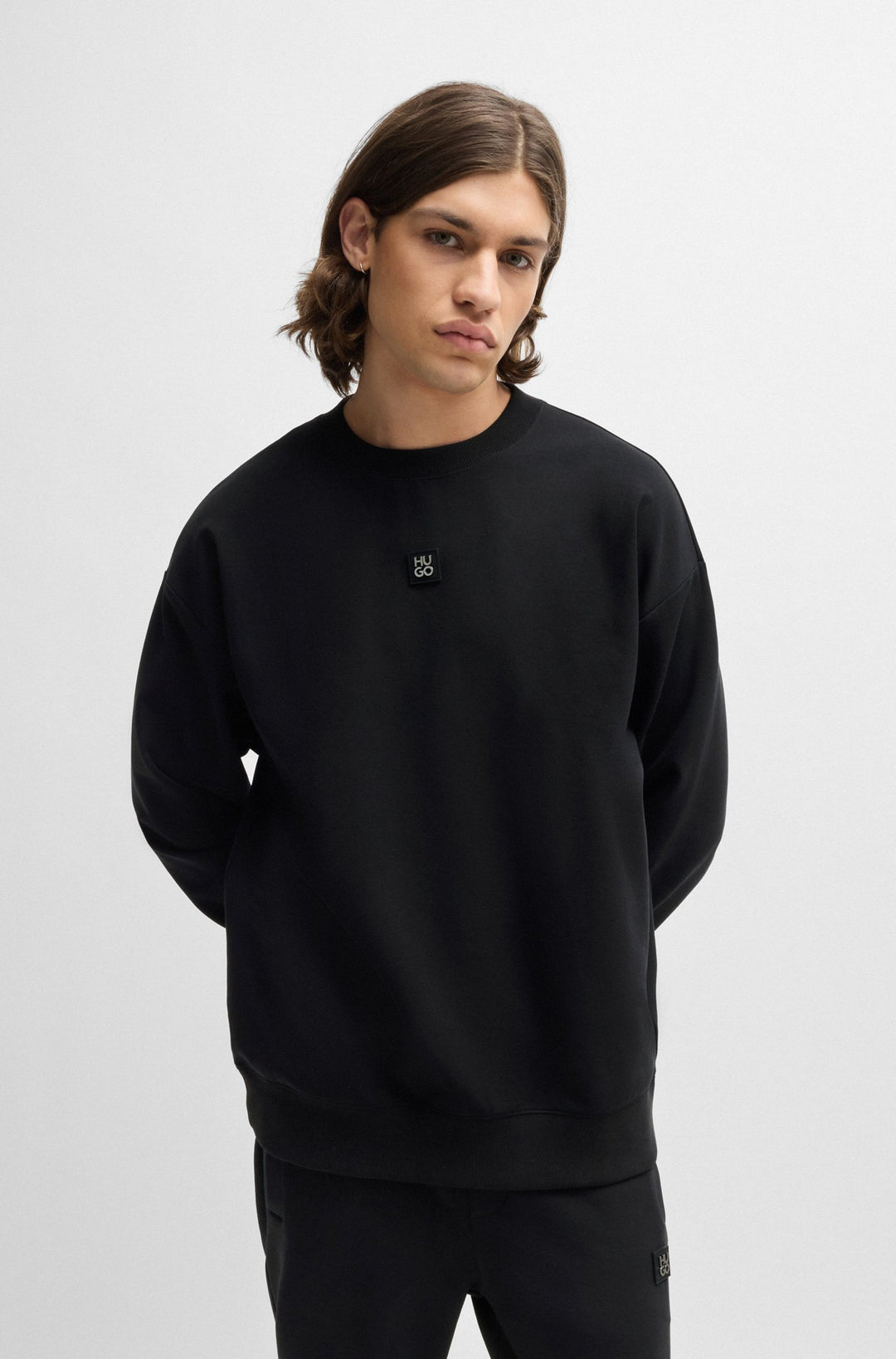 スウェット・トレーナー Hugo Boss 'Dettil' sweatshirt HUGO Sweatshirts Relaxed Fit - DETTIL 50509270 from Concorde