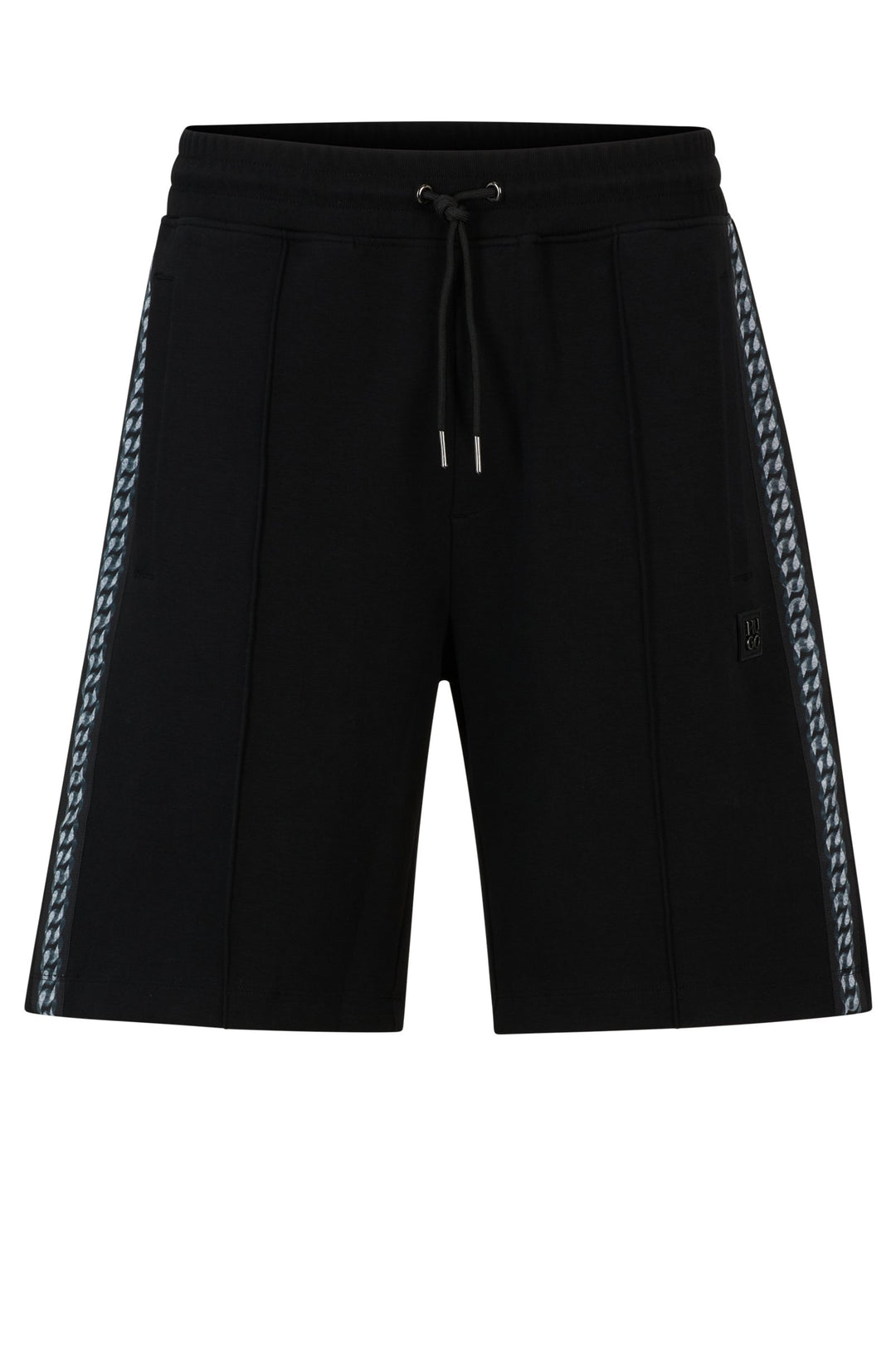 HUGO RED Relaxed Fit Shorts in Cotton Mix - DESORT 10254770 01-50510122- Concorde Fashion#color_black-001