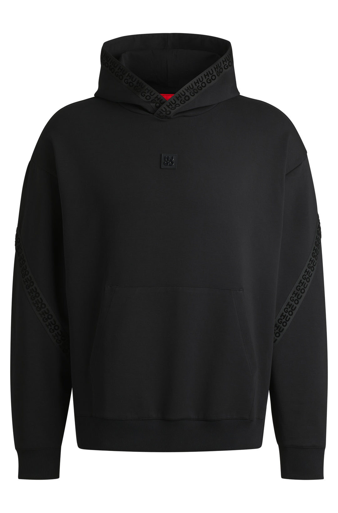 HUGO Hoodies Relaxed Fit in Cotton Mix - DAGARITO 10254770 01-50521429- Concorde Fashion#color_black-001