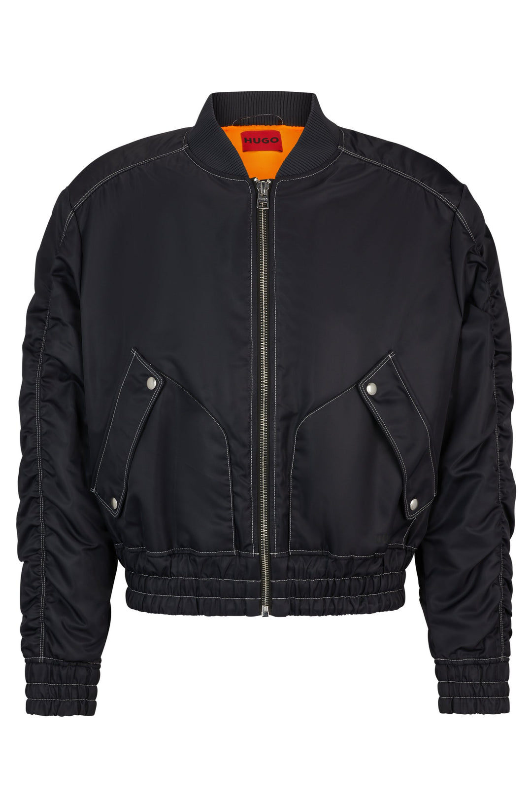 HUGO Regular Fit Casual Jackets in Nylon - BOKLY2411 10254825 01-50505415- Concorde Fashion#color_charcoal-010