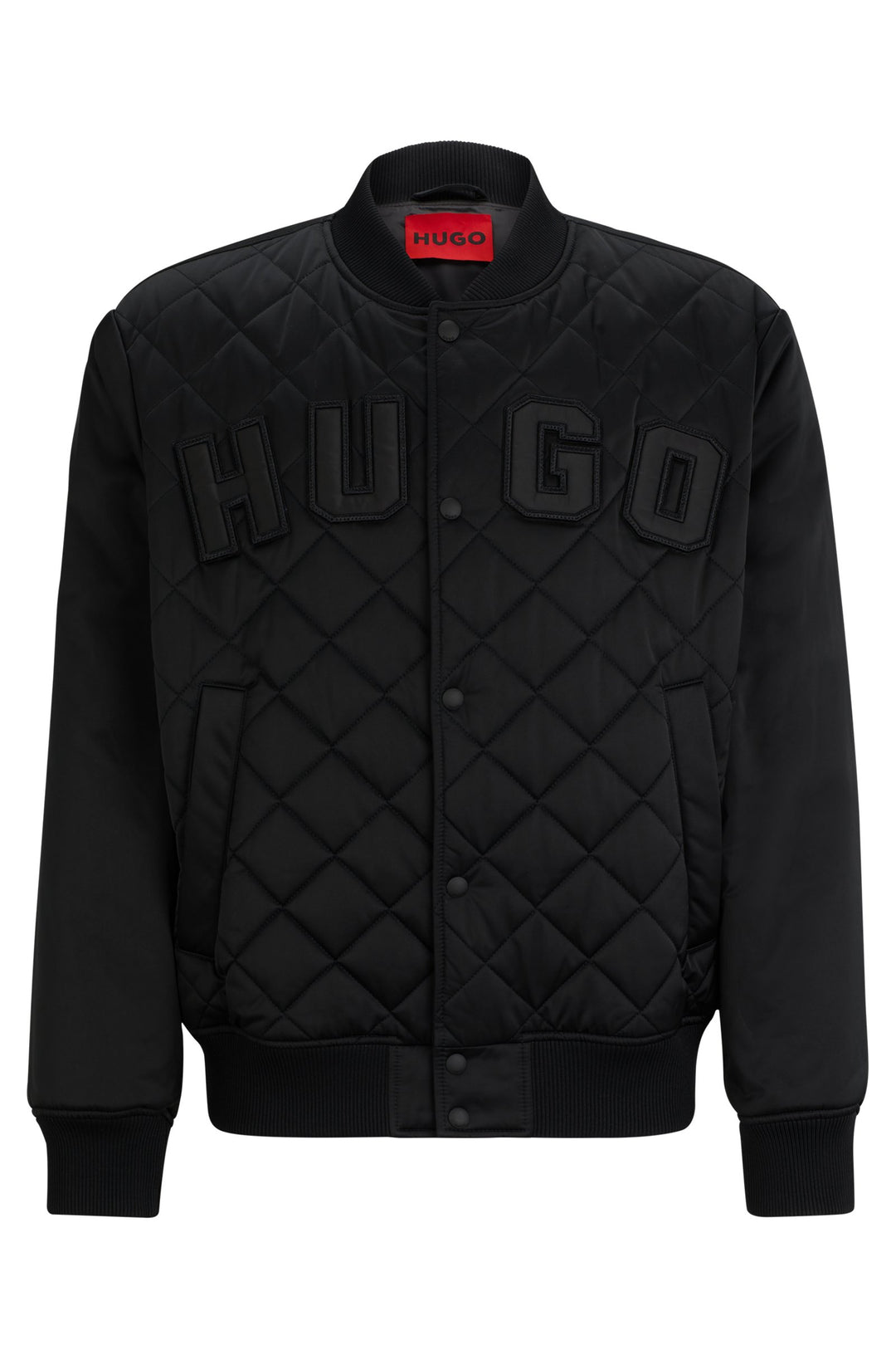 HUGO Regular Fit Casual Jackets in Polyester - BORU2411 10254831 01-50505403- Concorde Fashion#color_black-001