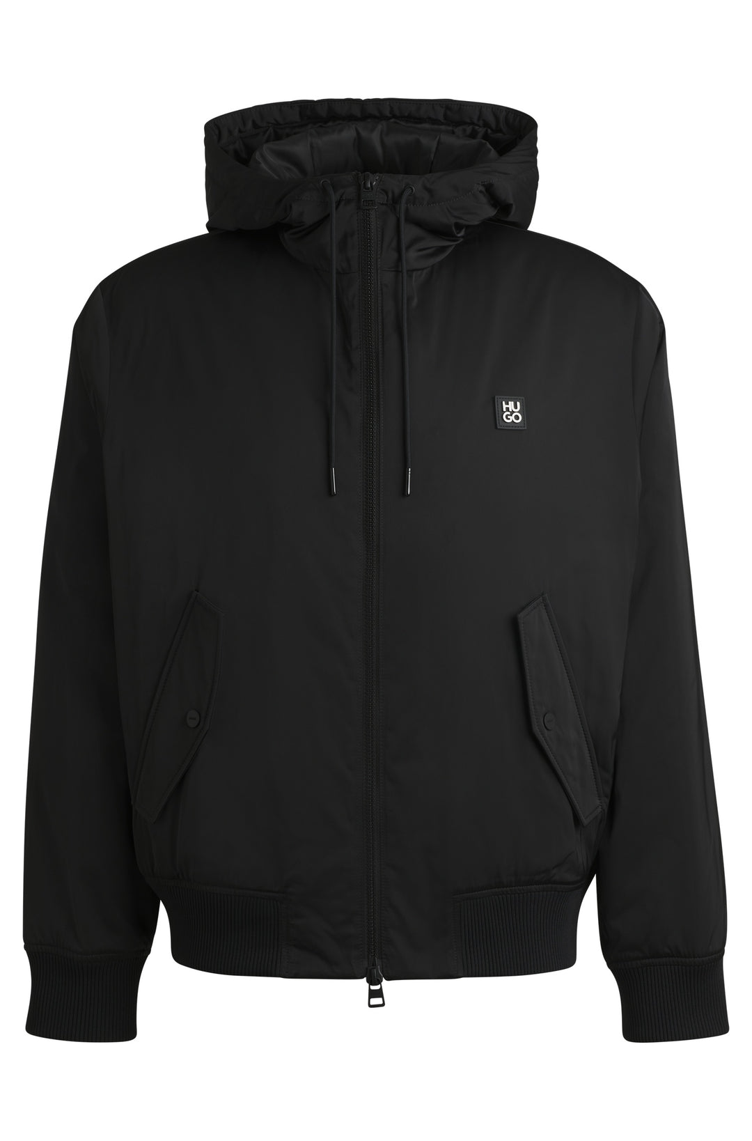 HUGO Casual Jackets Regular Fit in Polyester - BERNANDO2441 10254831 01-50524093- Concorde Fashion#color_black-001
