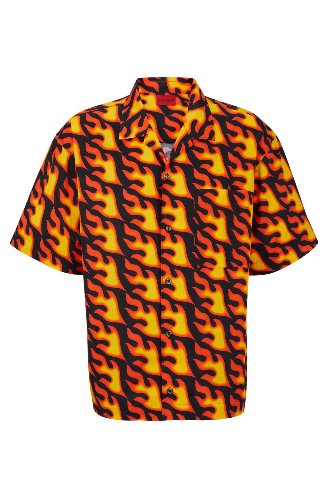 HUGO Oversized Fit Casual Shirts in Cotton - EGEENO 10254841 01-50508612- Concorde Fashion#color_assorted-960