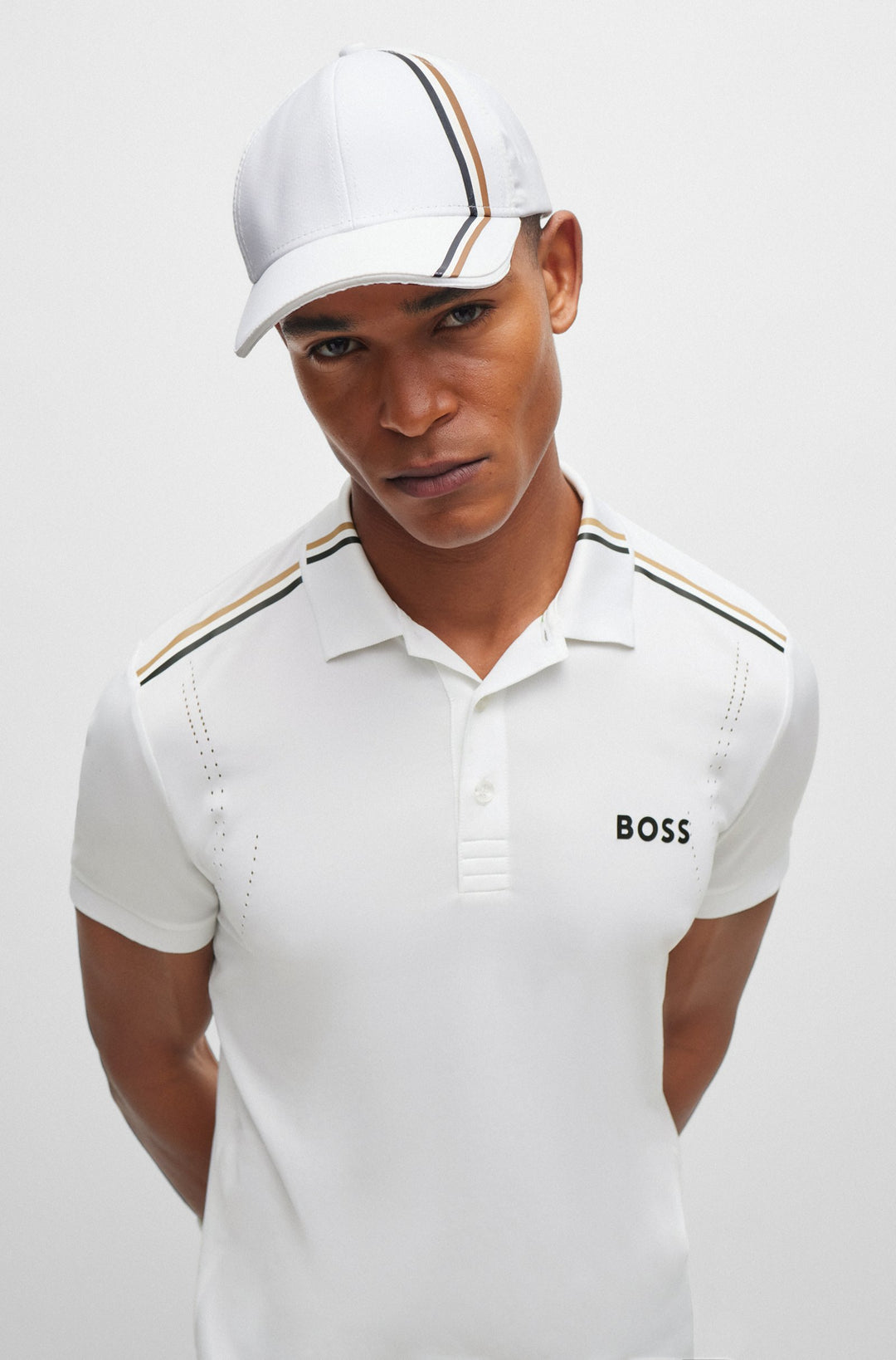 BOSS  Hats in Polyester - AO24_BERRETTINI 10255060 01-50508983- Concorde Fashion#color_white-100