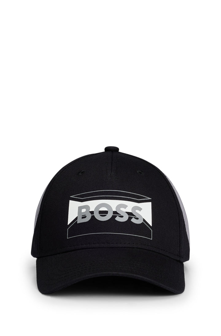 BOSS  Hats in Cotton - CAP-DEEP-CUTS-CAPSUL 10255070 01-50505837- Concorde Fashion#color_black-001
