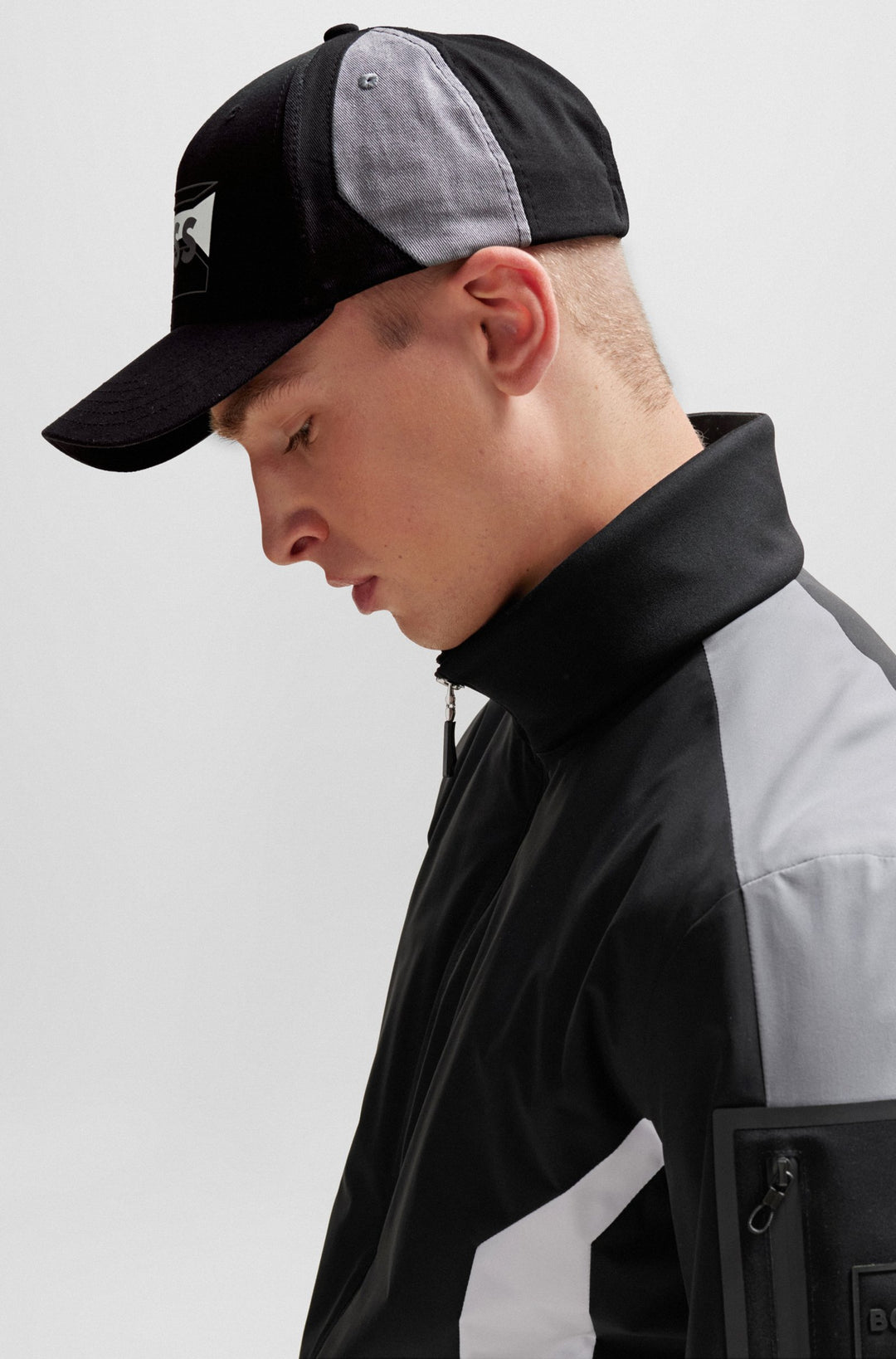 BOSS  Hats in Cotton - CAP-DEEP-CUTS-CAPSUL 10255070 01-50505837- Concorde Fashion#color_black-001