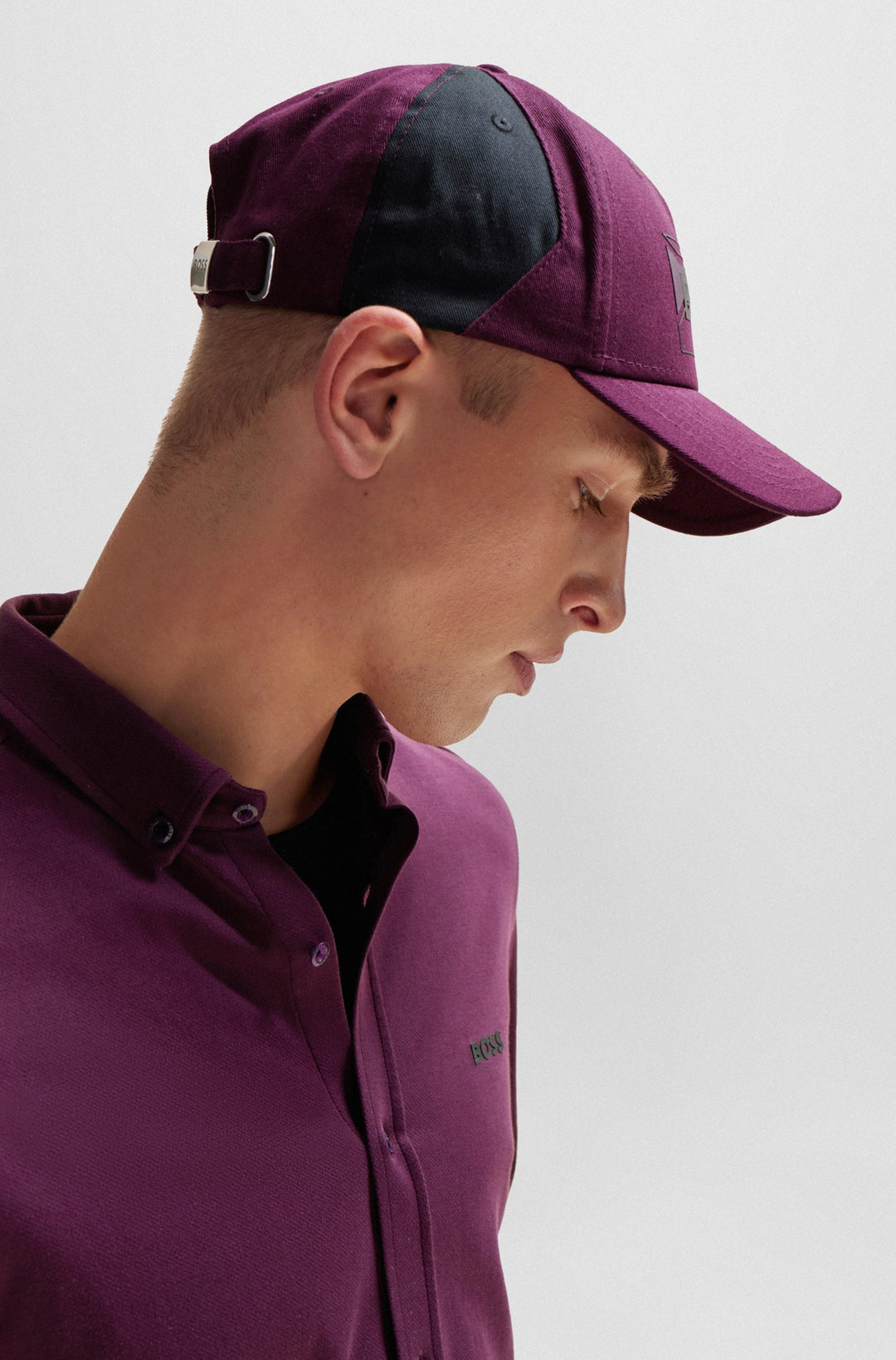 BOSS  Hats in Cotton - CAP-DEEP-CUTS-CAPSUL 10255070 01-50505837- Concorde Fashion#color_pink-697