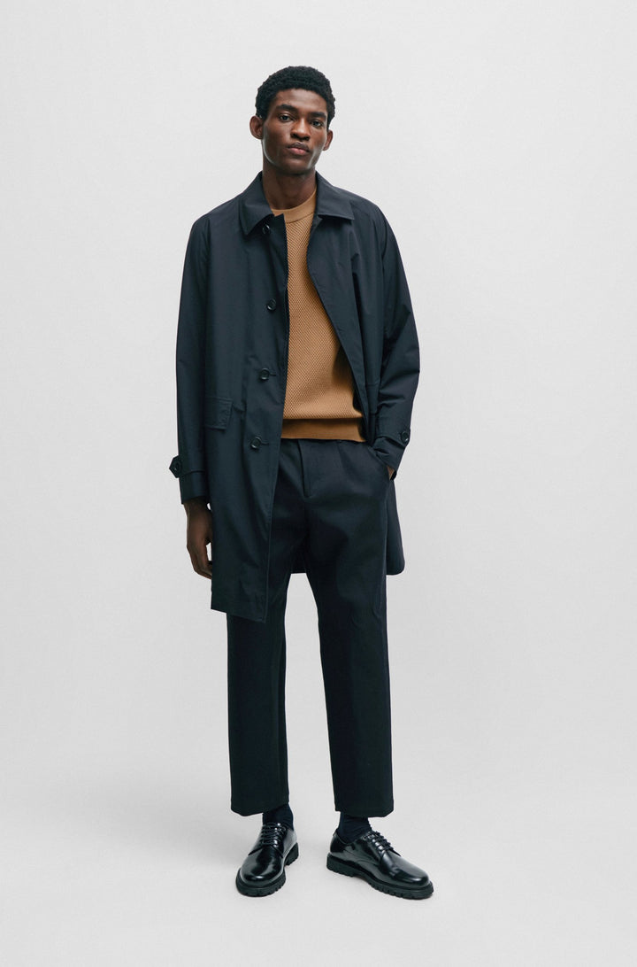 BOSS Regular Fit Sweaters in Cotton - PONTEVICO 10255157 01-50506020- Concorde Fashion#color_beige-260