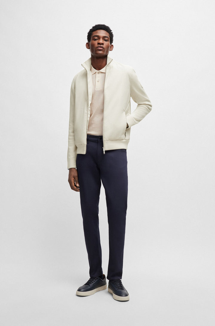 BOSS Regular Fit Casual Jackets in Wool - PAPILLON_PS 10255192 01-50506028- Concorde Fashion#color_white-131