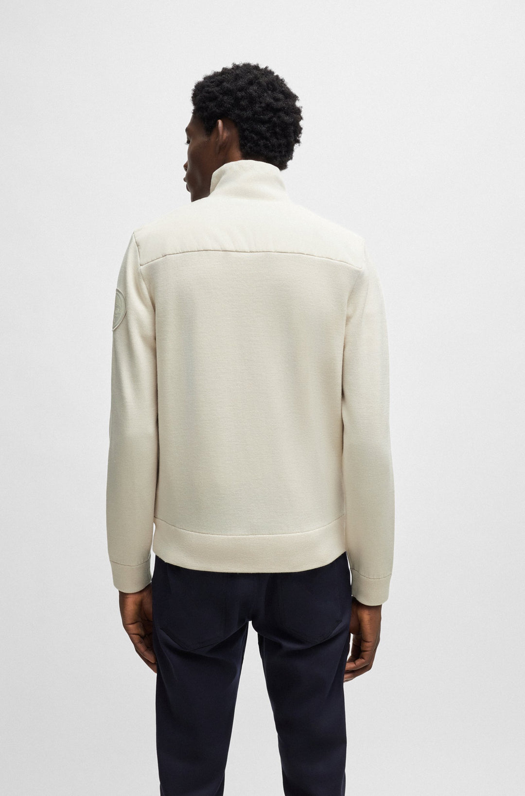 BOSS Regular Fit Casual Jackets in Wool - PAPILLON_PS 10255192 01-50506028- Concorde Fashion#color_white-131