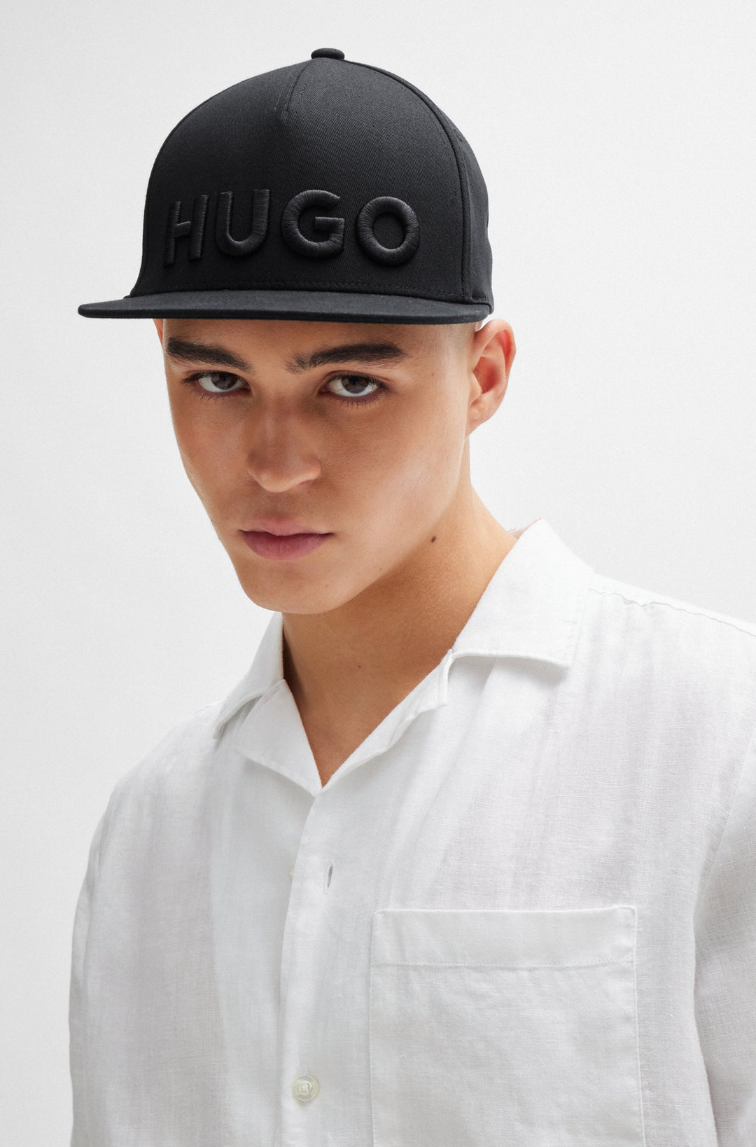 HUGO RED  Hats in Cotton Mix - JAGO 10255196 01-50510116- Concorde Fashion#color_black-001