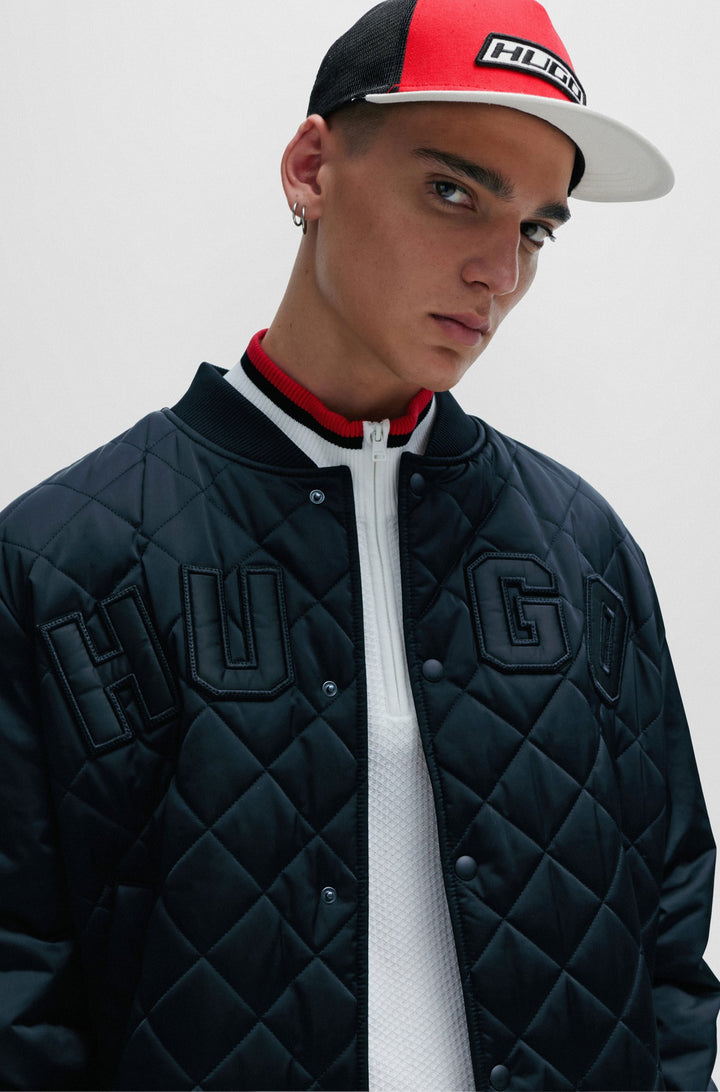 HUGO Hats in Cotton - KALB-SP 10255201 01-50506185- Concorde Fashion#color_black-001