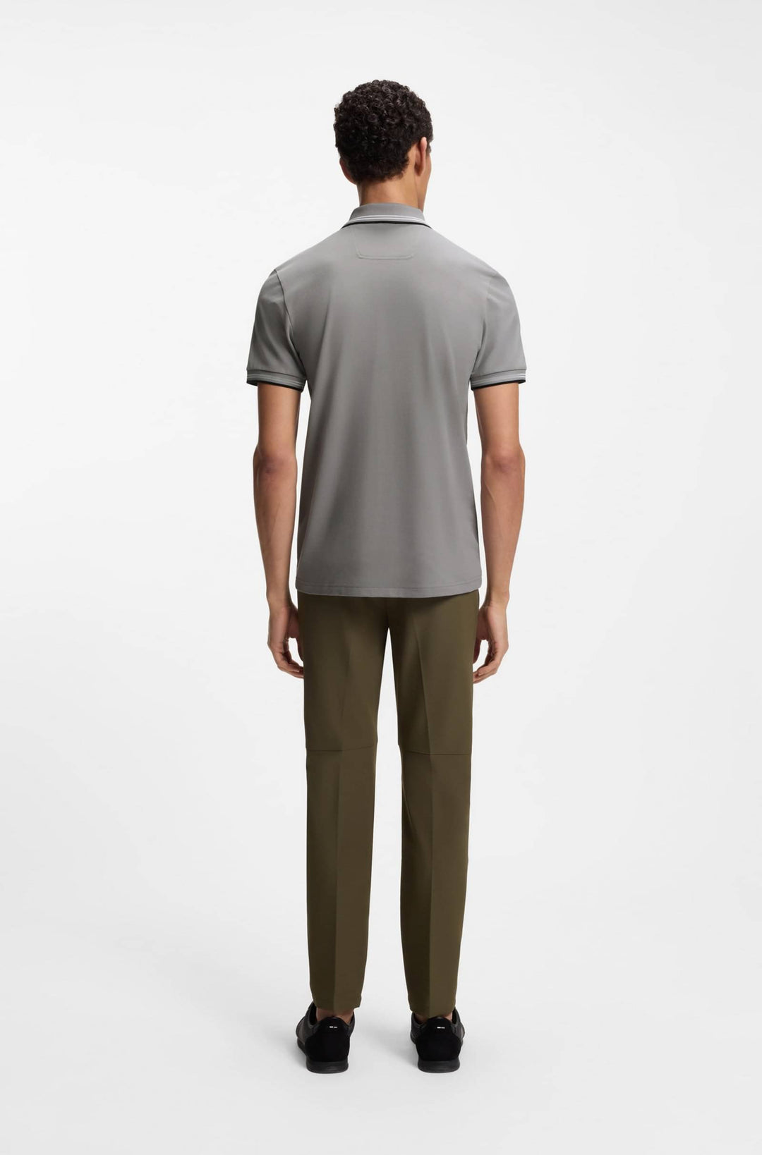 BOSS Polos Slim Fit - PAUL 50506193Concorde Fashion#color_grey-063