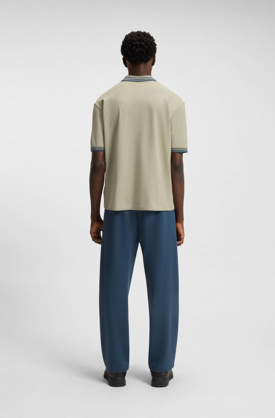 HUGO Polos Relaxed Fit - DIZGI_RB 50549298- Concorde Fashion#color_beige-270